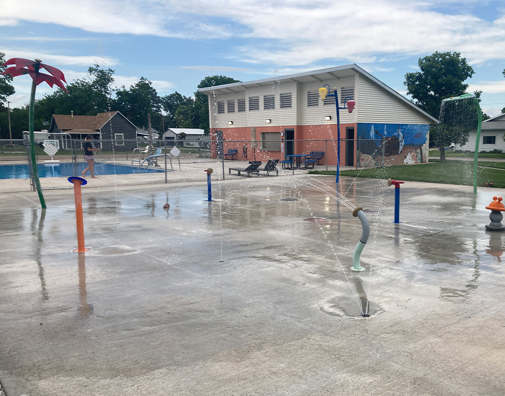 Beaver City Community Splash Pad completed project